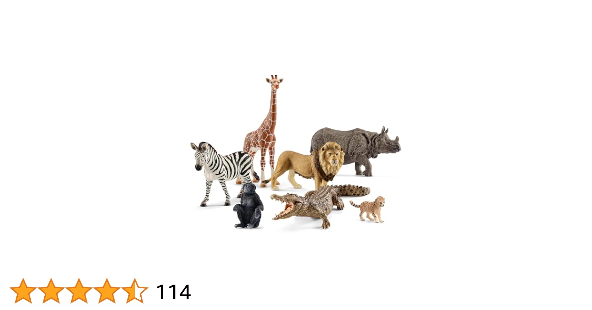 リアルフィギュア　動物フィギュア　10個　 Safari Schleich Amazon.com: Schleich Wild Life - 4 PC Safari Animals